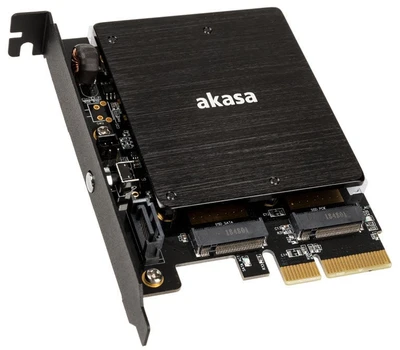 Akasa - Akasa AK-PCCM2P-01 Scheda di interfaccia M.2 interna e adattatore