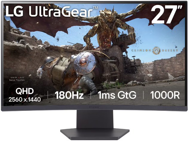 LG UltraGear 27'' VA QHD 180Hz 1ms AMD FreeSync HDR10... - Arvutitark