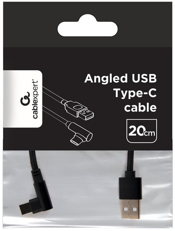 Gembird Cavo USB 2.0 A Type-C 1 Metro – Nero, Ricarica Rapida Fino A 3A/36W, Trasferimento Dati 480 Mbps, Contatti Placcati Oro