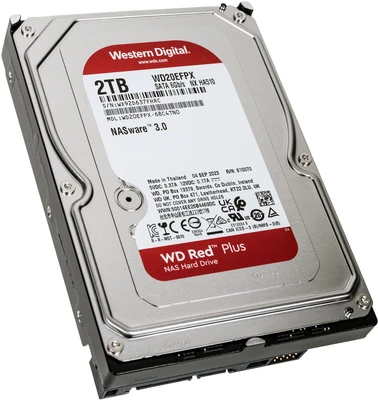 WD Red Plus 2TB SATA 6Gb&frasl;s 3.5i HDD - Arvutitark